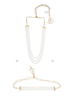 Elegant White Mother of Pearl Jewelry Set