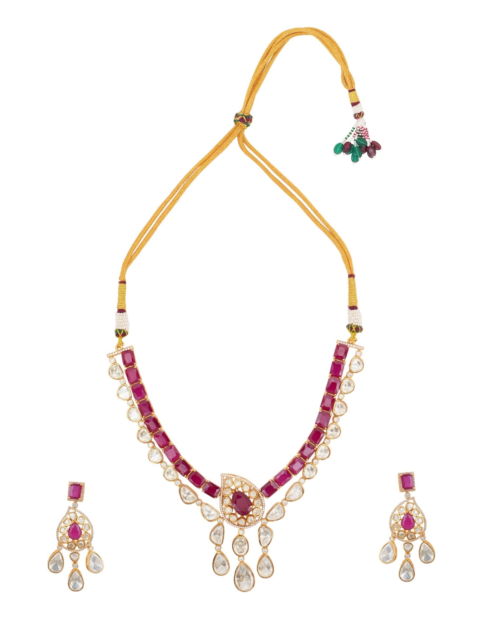 Damani Jewels Wedding Necklace Set for Women