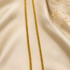 Gold Bead Ball Chain Necklace for Women | Elegant Layering Chain | Damani Jewels