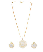 Beautiful Gold-Plated Long Necklace Set