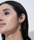 Designer Swarovski Crystal necklace and earrings set for parties and weddings