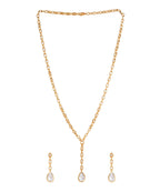 Designer American diamond jewelry set for weddings and festive wear
