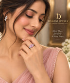 Ice Crushed Solitaire Statement Ring | Damani Jewels