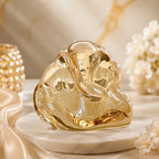 Crystal Glass Lord Ganesha Idol | Elegant Ganesh Statue for Home Decor & Gifting