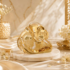 Crystal Glass Lord Ganesha Idol | Elegant Ganesh Statue for Home Decor & Gifting