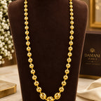 Matar Mala Gold Tone Beaded Necklace for Women | Damani Jewels
