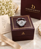 Ice Crusher Solitaire Statement Ring by Damani Jewels