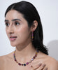 Damani Jewels Swarovski Crystal multicolor statement necklace set